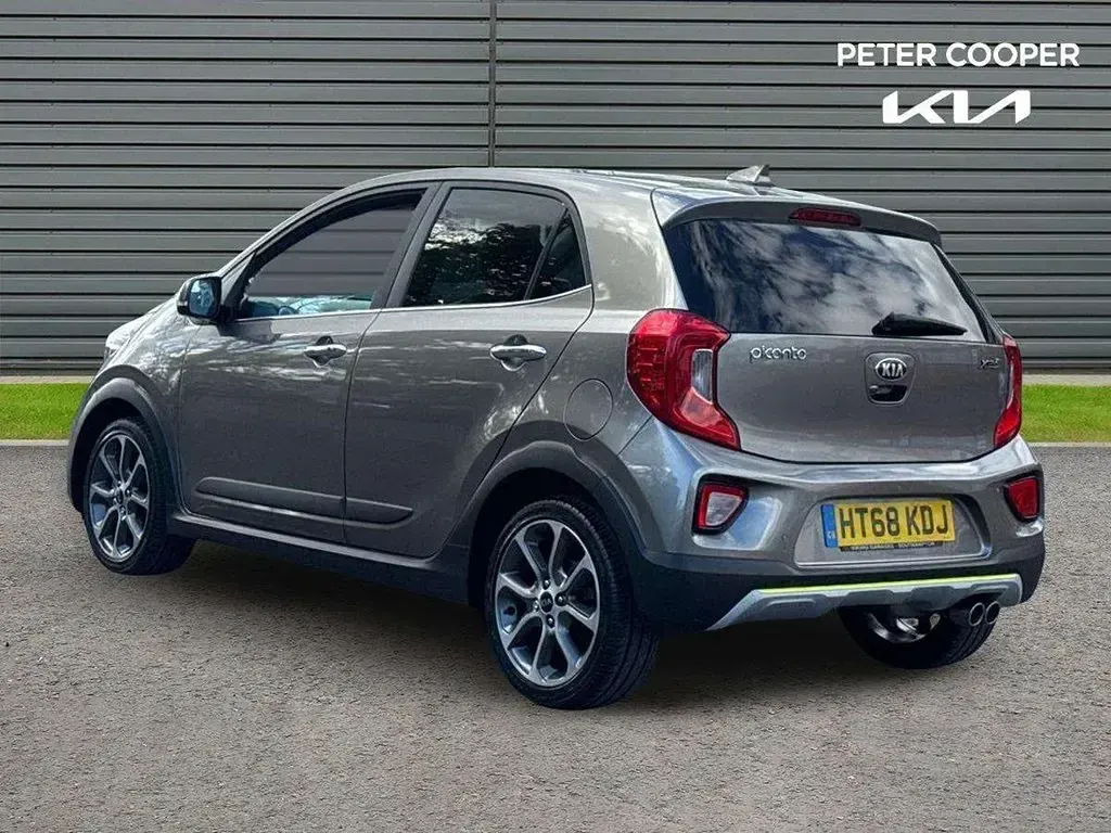 Used Kia Picanto X-Line 84 HP (61 kW) 2019 Silver Hatchback