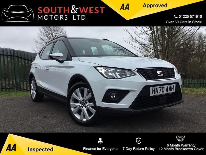 White Used 2021 Seat Arona SE Technology SUV | £6,955 - Image 1/4