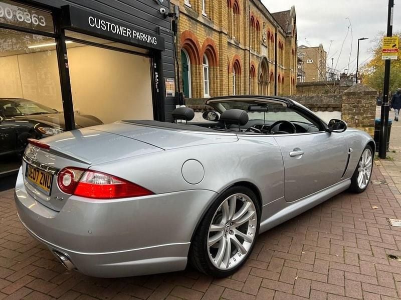 Used Jaguar XK 300 HP (220 kW) 2007 Silver Cabriolet