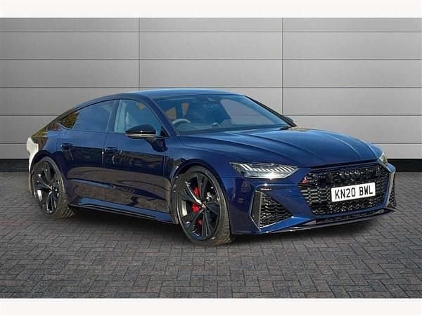 Blue Used 2020 Audi RS7 Design Hatchback | £61,195 (Fair price) - Image 1/4