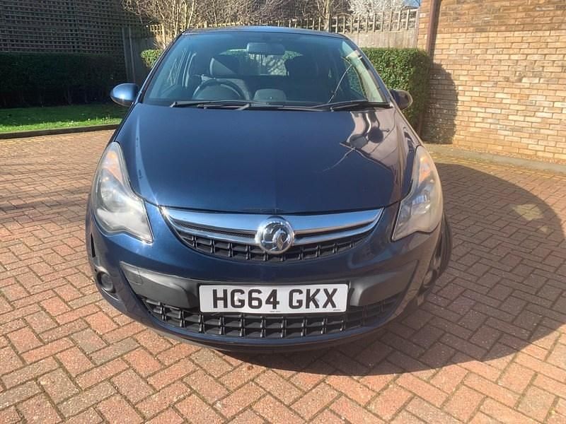 Used Vauxhall Corsa Excite 2014 Blue Hatchback