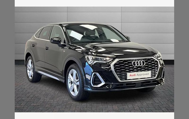 Mythos black Used 2022 Audi Q3 S-Line SUV | £31,750 (A bit pricey) - Image 1/4