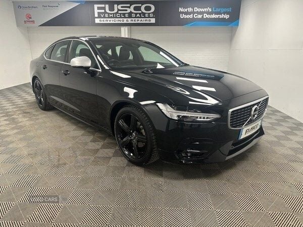 Black Used 2018 Volvo S90 R-Design Sedan | £15,990 (Fair price) - Image 1/4