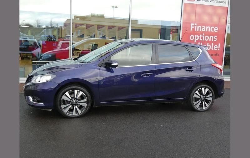 Used Nissan Pulsar N-Connecta 113 HP (83 kW) 2017 Blue Hatchback