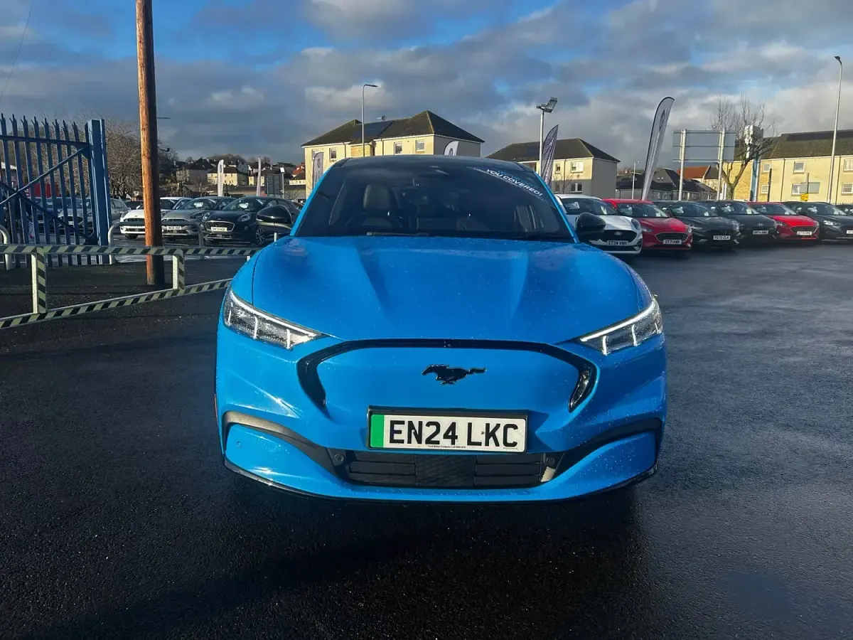 Used Ford Mustang Premium 351 HP (258 kW) 2024 Grabber blue Hatchback
