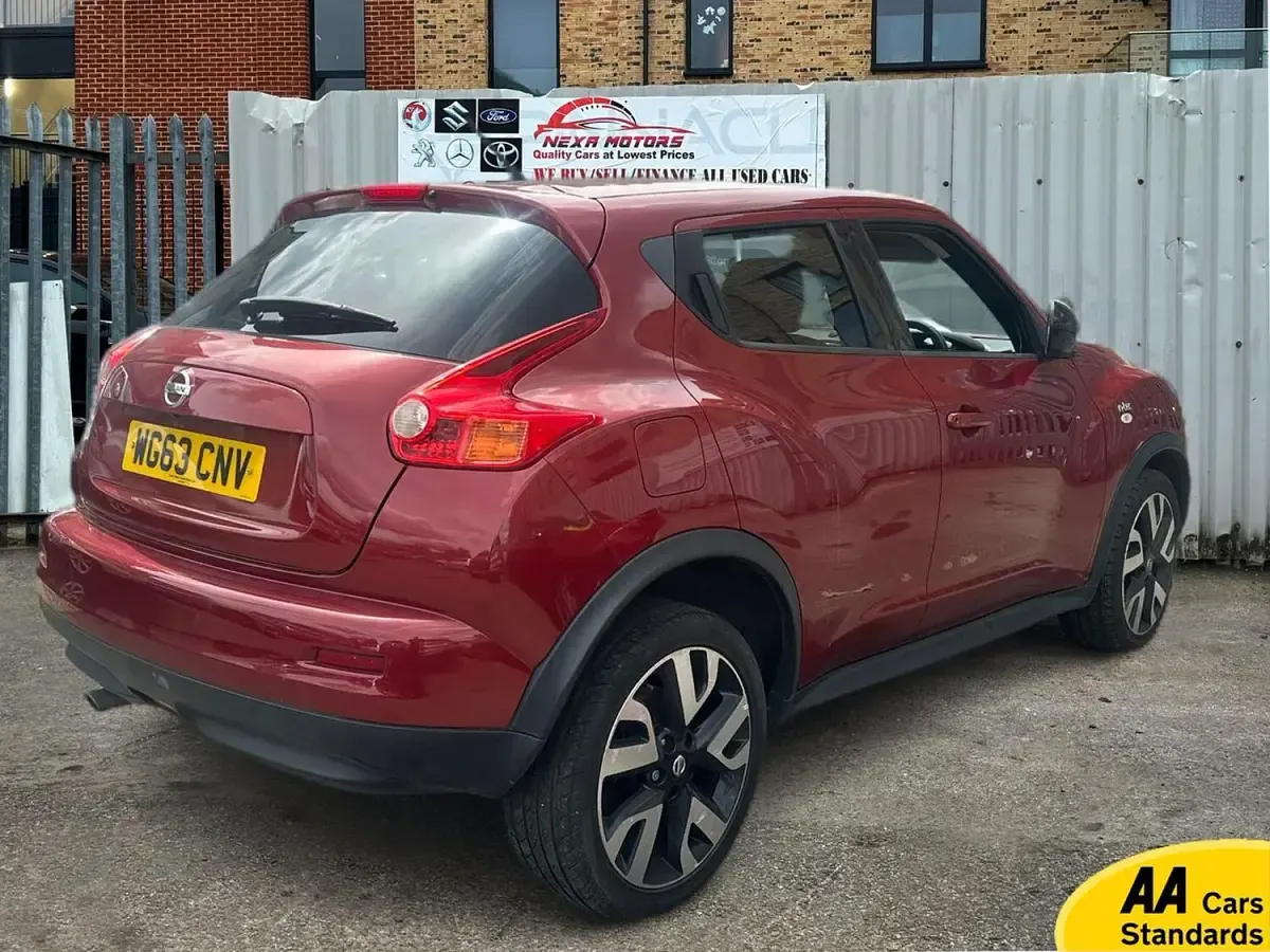 Used Nissan Juke N-TEC 117 HP (86 kW) 2013 Red SUV