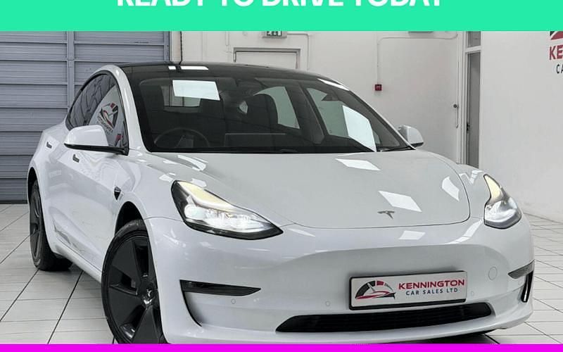 Used Tesla Model 3 Long Range AWD 366 kW (498 HP) 2022 White Sedan