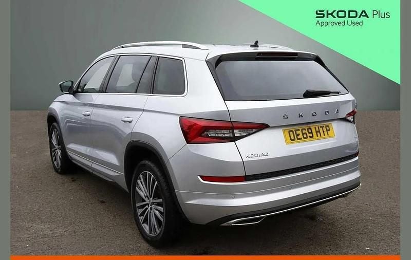 Used Skoda Kodiaq LAURIN & KLEMENT 187 HP (137 kW) 2019 Brilliant silver metallic SUV