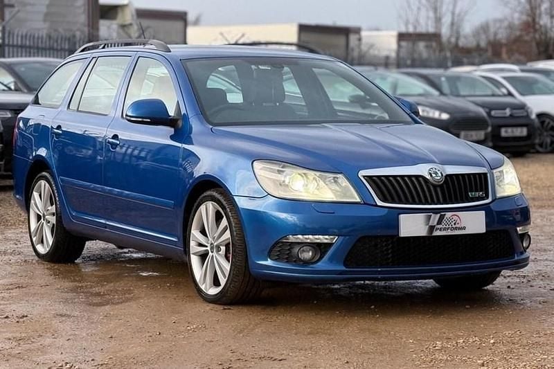 Used Skoda Octavia vRS 2011 Blue Estate