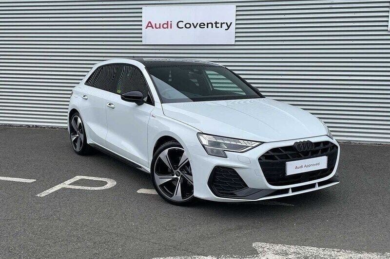 Glacier white New 2025 Audi A3 Black Edition Hatchback | £38,990 (Fair price) - Image 1/4