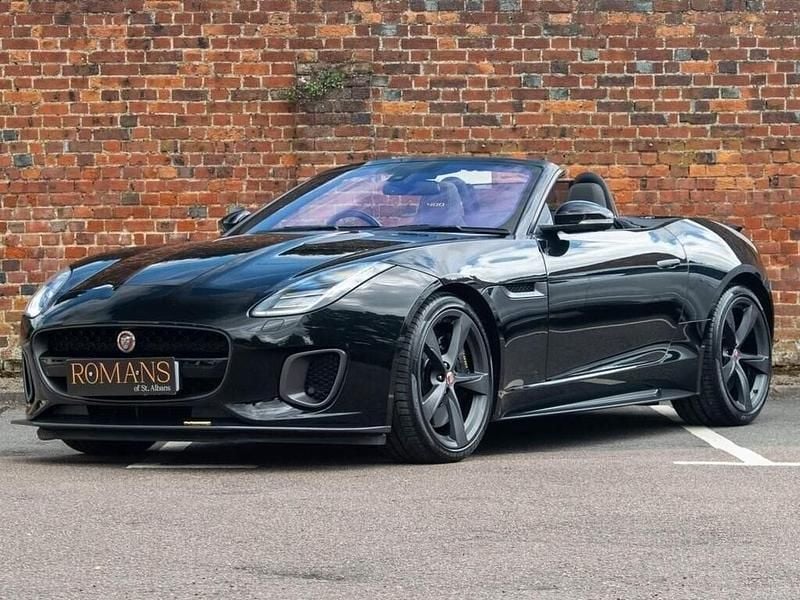 Black Used 2017 Jaguar F-Type Supercharged Cabriolet | £36,995 (Fair price) - Image 1/3