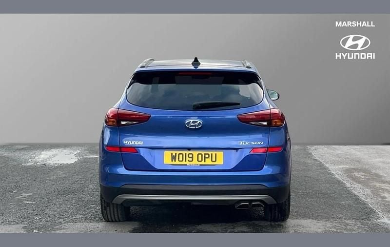 Used Hyundai Tucson Premium SE 136 HP (100 kW) 2019 Blue SUV