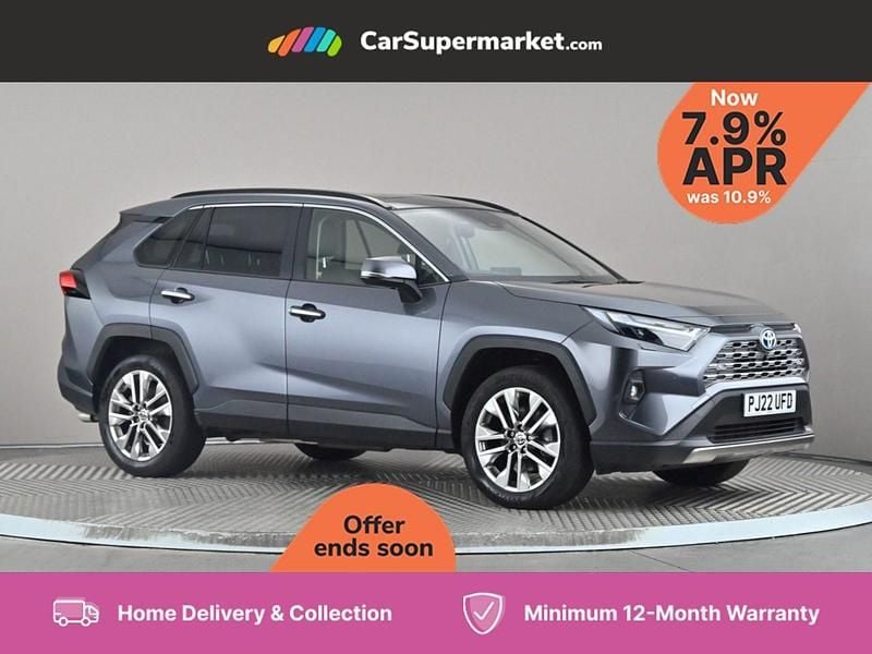 Grey Used 2022 Toyota RAV4 Hybrid Premium SUV | £28,497 (Fair price) - Image 1/3