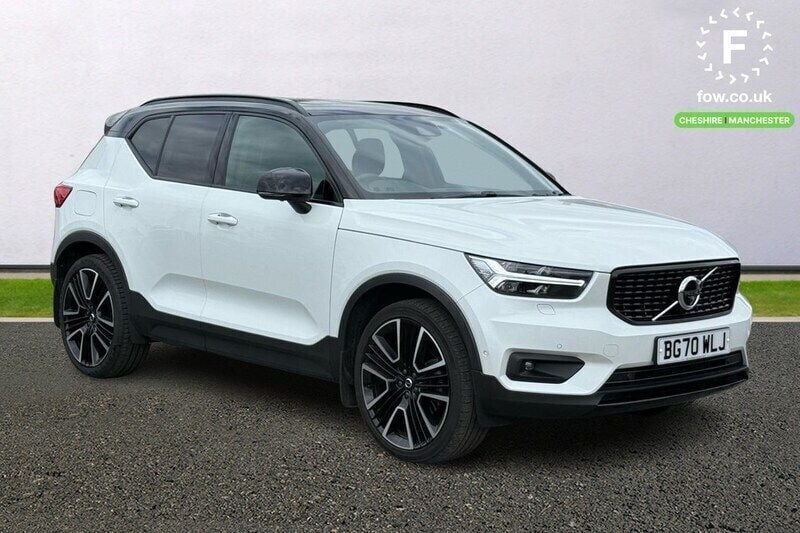 White Used 2020 Volvo XC40 R-Design Pro SUV | £26,899 (Fair price) - Image 1/4