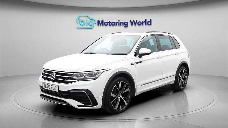 Used VW Tiguan R-line 148 HP (108 kW) 2020 White SUV