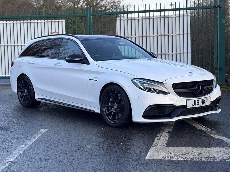 Used Mercedes C63 AMG Premium 2016 White Estate