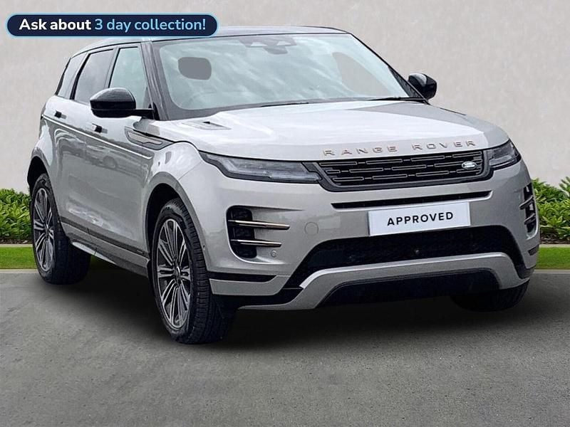 Silver New 2025 Land Rover Range Rover evoque Autobiography Estate | £49,459 - Image 1/4