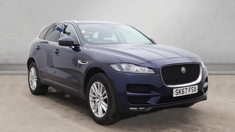 Used Jaguar F-Pace Portfolio 180 HP (132 kW) 2017 Blue SUV