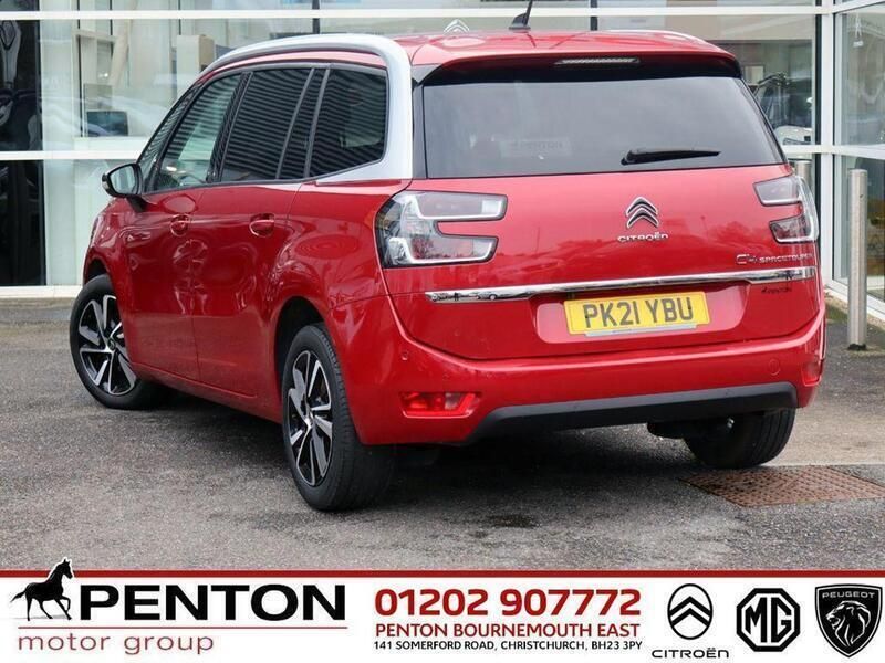 Red Used 2021 Citroën C4 SpaceTourer Shine MPV | £17,790 (Fair price) - Image 1/4