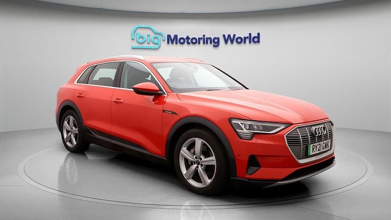 Red Used 2021 Audi e-tron Premium SUV | £16,500 (Good price) - Image 1/4