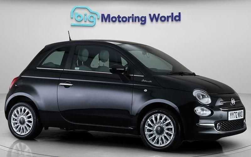Used Fiat 500 Dolcevita 69 HP (50 kW) 2022 Black Hatchback