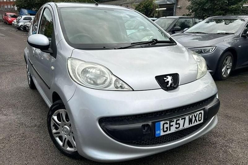 Silver Used 2007 Peugeot 107 Hatchback | £2,495 (Fair price) - Image 1/1