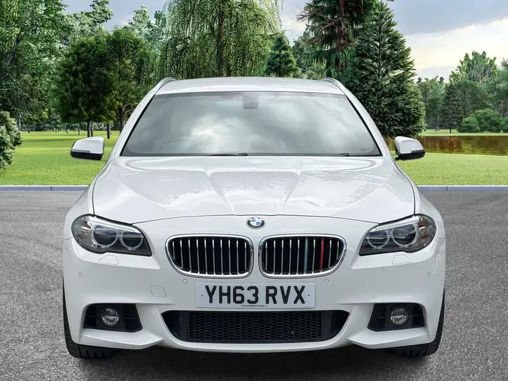 Used BMW 520 M Sport 184 HP (135 kW) 2013 White Estate