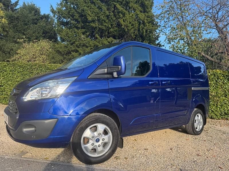 Blue Used 2016 Ford Transit Custom Limited Van | £7,995 (Good price) - Image 1/4
