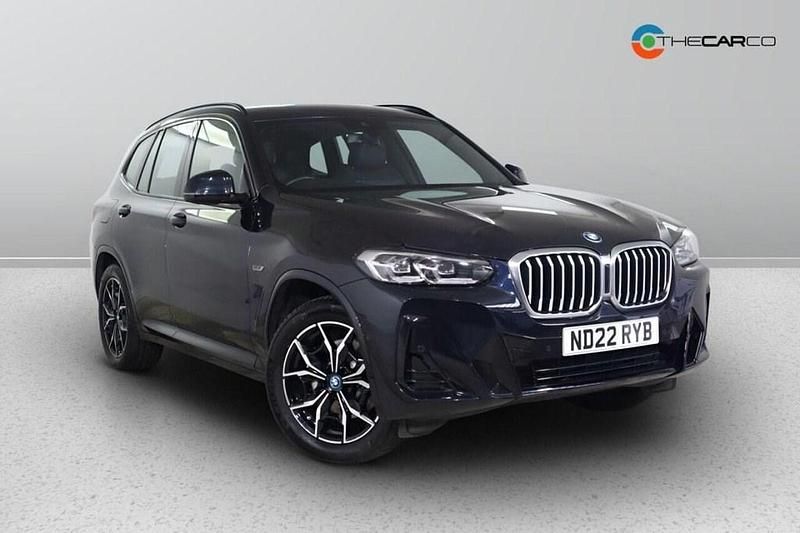Black Used 2022 BMW X3 M Sport SUV | £32,475 (Good price) - Image 1/1