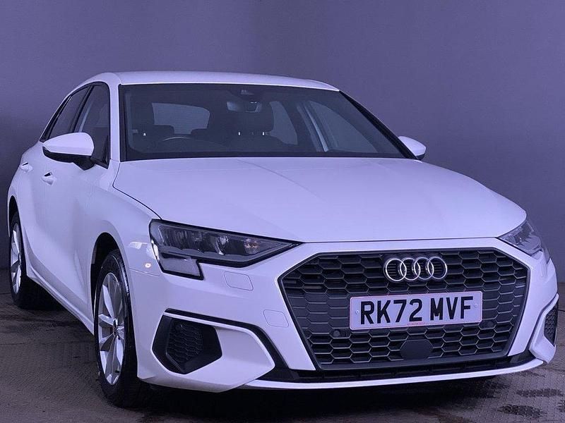 White Used 2022 Audi A3 Sportback Business Hatchback | £15,499 (Fair price) - Image 1/4