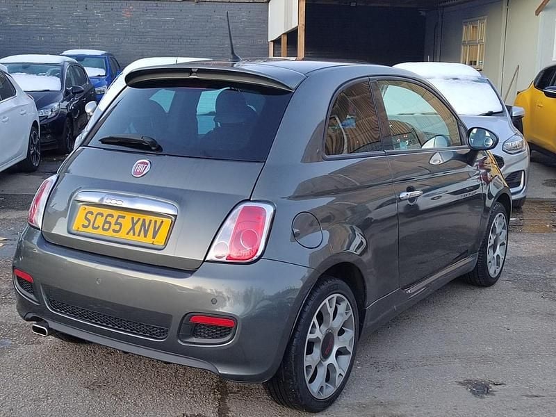 Used Fiat 500 S 68 HP (50 kW) 2015 Grey Hatchback