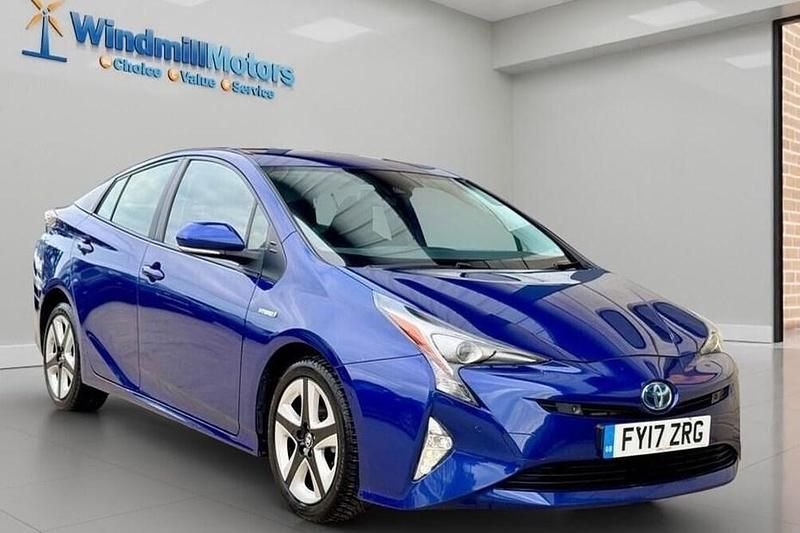 Used Toyota Prius Business Edition 2017 Blue Hatchback