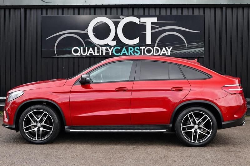 Used Mercedes GLE350 AMG line 2015 Red Coupe
