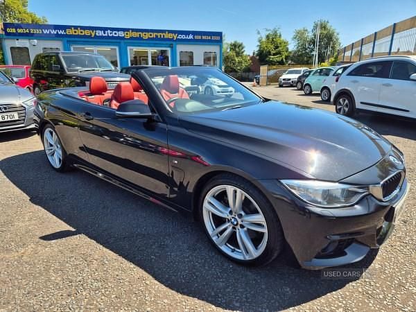 Black Used 2015 BMW 430 Cabriolet M Sport Cabriolet | £10,995 (Fair price) - Image 1/4