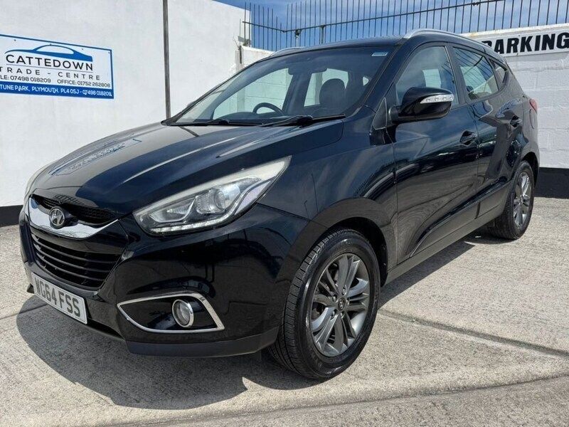 Black Used 2014 Hyundai ix35 SE SUV | £4,495 (A bit pricey) - Image 1/4