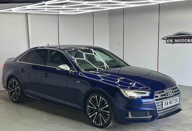 Blue Used 2017 Audi S4 Design Sedan | £19,484 (Fair price) - Image 1/3