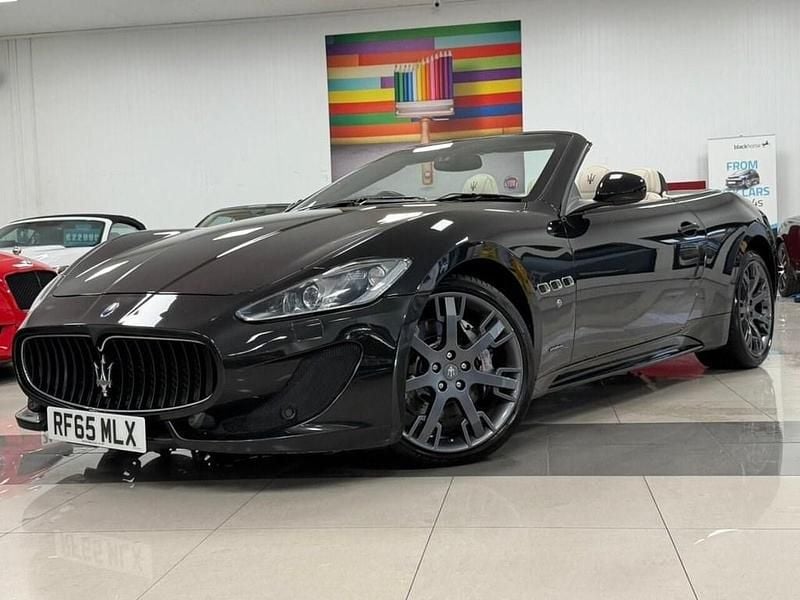 Black Used 2016 Maserati GranCabrio Cabriolet | £33,995 - Image 1/4