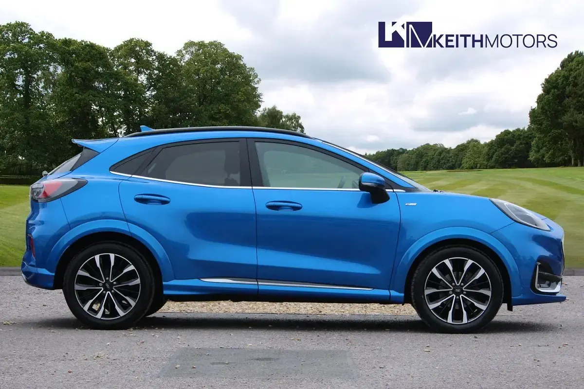 Used Ford Puma ST-Line 125 HP (91 kW) 2021 Blue SUV