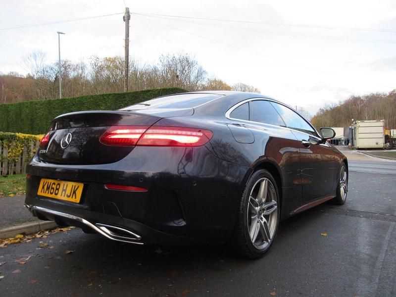 Used Mercedes E220 AMG Line Premium 2018 Blue Coupe