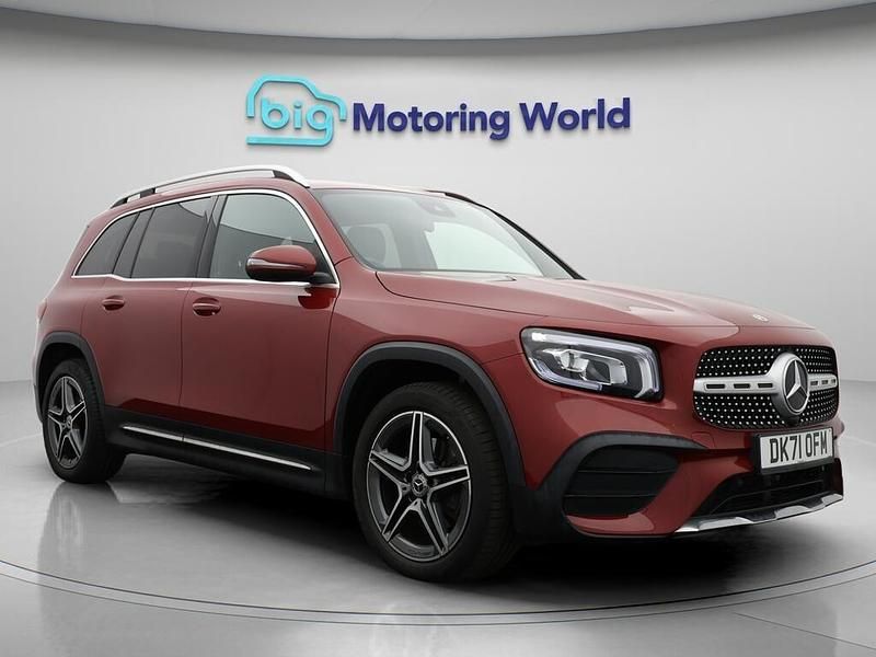 Red Used 2021 Mercedes GLB200 AMG line SUV | £25,000 (Fair price) - Image 1/4