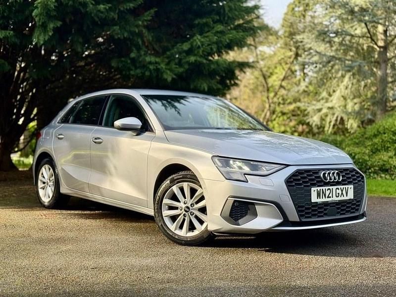 Used Audi A3 Sportback Design 150 HP (110 kW) 2021 Silver Hatchback