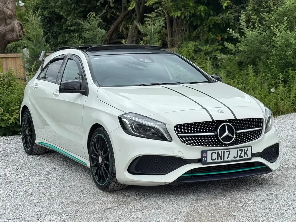 Used Mercedes A220 Premium 177 HP (130 kW) 2017 White Hatchback