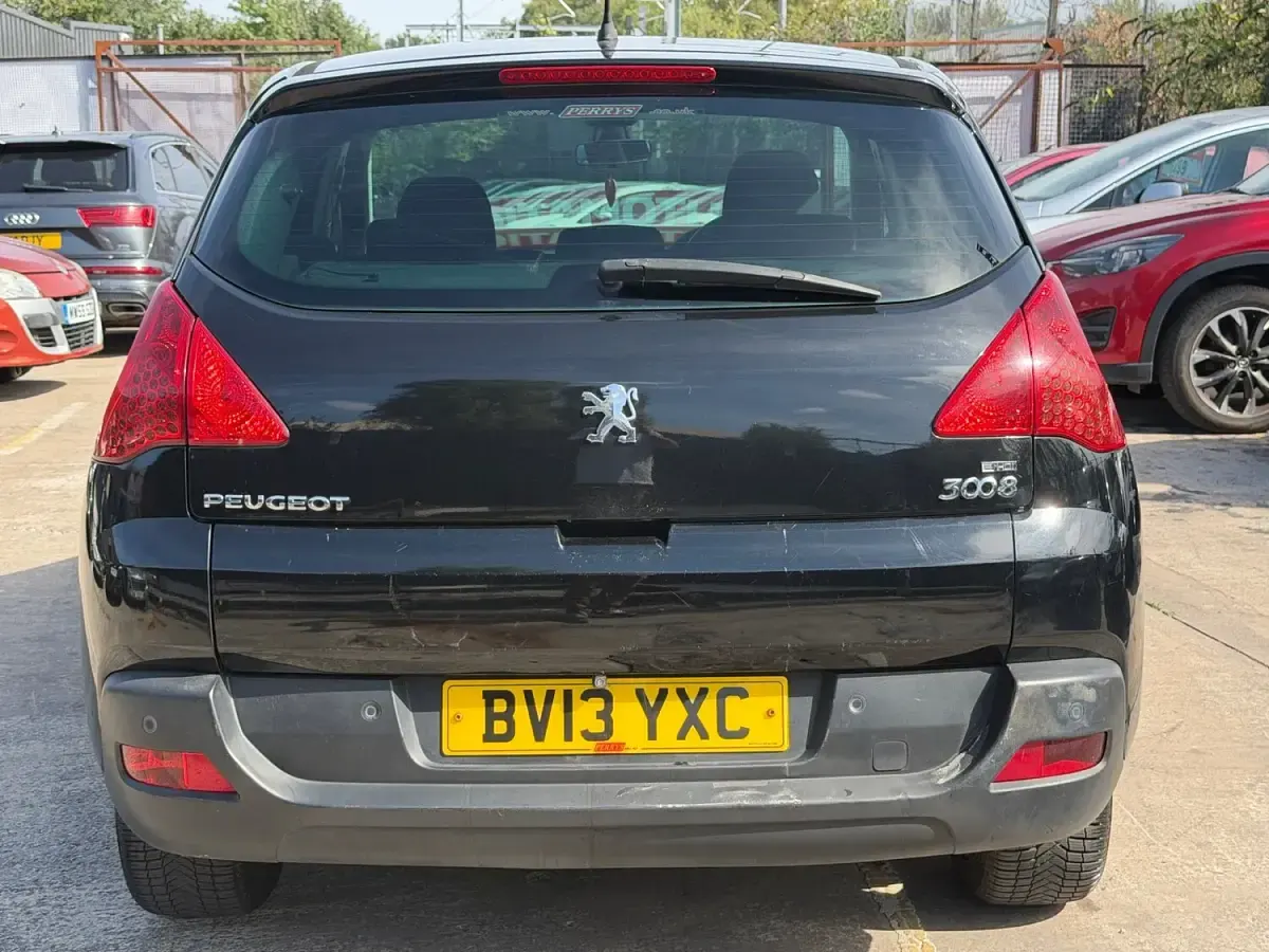 Used Peugeot 3008 Active 2013 Black Estate