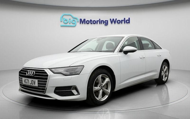 Used Audi A6 Sport 204 HP (150 kW) 2021 White Sedan