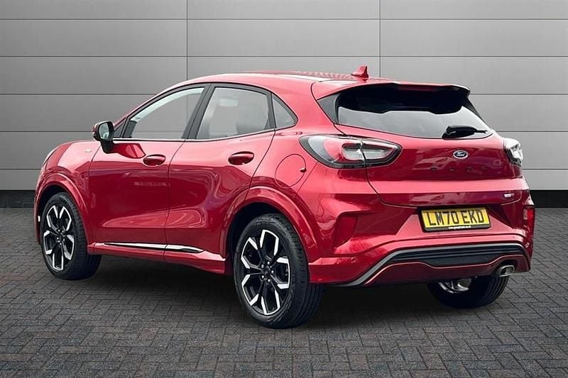 Used Ford Puma ST-Line X 125 HP (91 kW) 2020 Fantastic red SUV