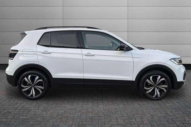 Used VW T-Cross Black Edition 110 HP (80 kW) 2023 White SUV