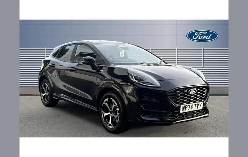Black Used 2024 Ford Puma Gen-E ST-Line SUV | £22,145 (A bit pricey) - Image 1/4