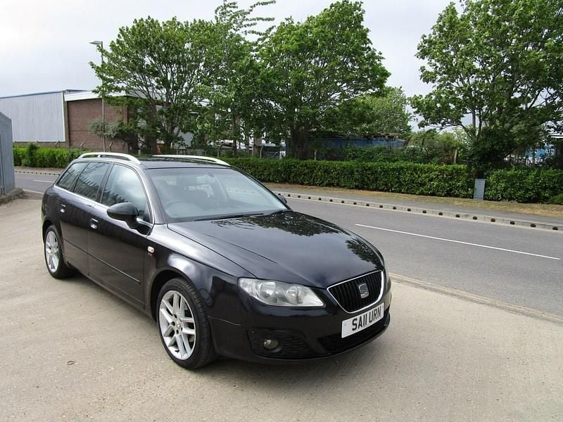 Black Used 2011 Seat Exeo SE Estate | £3,895 (Fair price) - Image 1/4