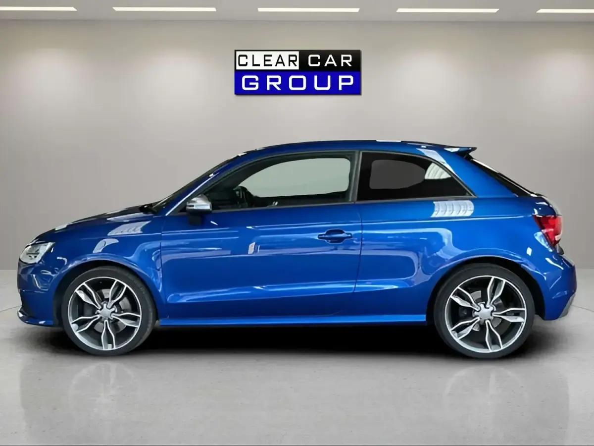 Used Audi S1 Design 231 HP (169 kW) 2017 Blue Hatchback