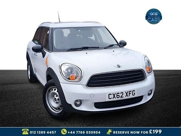 White Used 2012 Mini One Countryman SUV | £2,385 - Image 1/1